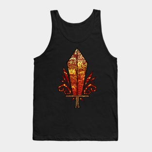 Great sword cuts butt Tank Top